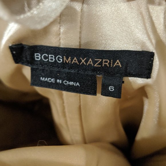 BGBC Max Azria strapless balloon skirt dress EUC (6)